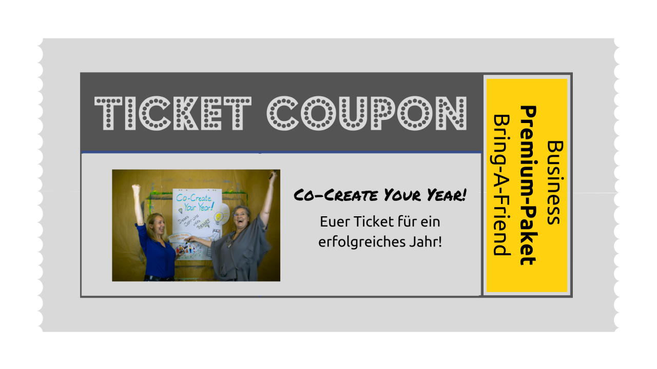 TICKET: Co-Create-Your-Year Business-Premium-Paket