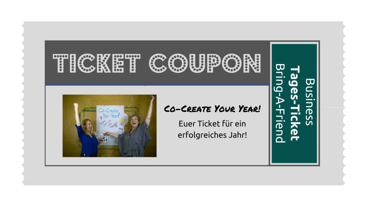 TICKET: Co-Create-Your-Year Business-Tages-Ticket